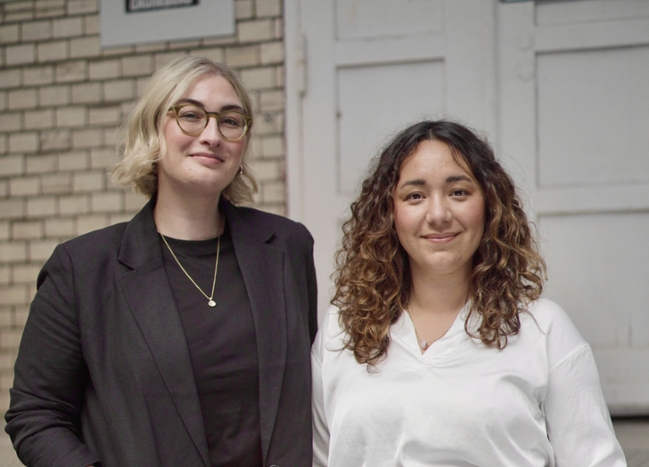 Dinah Schmechel und Teresa Baumann Dinah Schmechel und Teresa Baumann